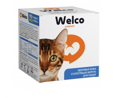 Велко (Welko). "Здоровая кожа и блестящая шерсть" д/кошек, 7*35мл