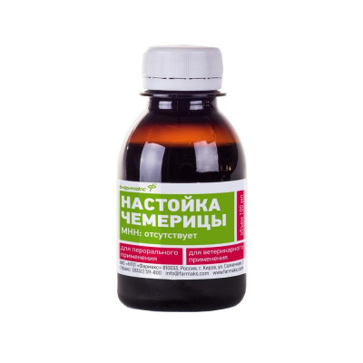 Настойка чемерицы, 100 мл