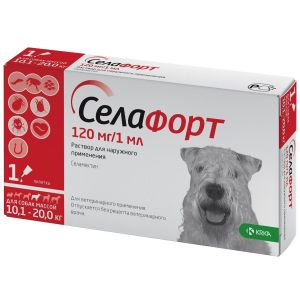 Селафорт для собак 10,1-20кг (1пип/уп)  
