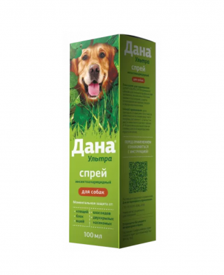 Дана Ультра спрей д/собак, 100мл 