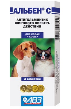 Альбен С (3 таб)