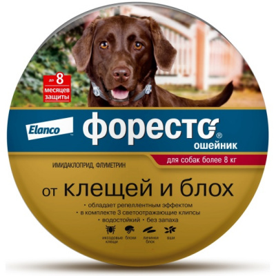 Форесто ошейник д/крупных собак Немаркирован